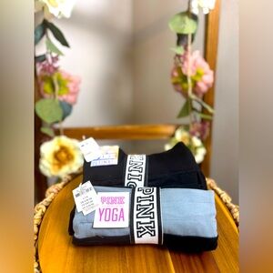 Victoria's Secret PINK Yoga Pant and PINK Ultimate Legging NWT BUNDLE OF 2